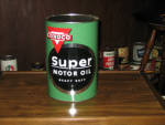 Conoco Heavy Duty Super Motor Oil 5 quart can, FULL. [SOLD] 