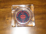 Standard Oil ash tray, red and black, $43.