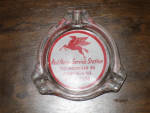 Mobil Red Horse ash tray, $45.