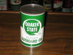Quaker State Duplex Outboard Oil bank, $37.  