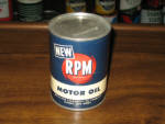 RPM Chevron Motor Oil bank, $58.  