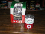 Texaco Motor Oil drum bank with box.  [SOLD]  