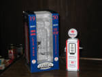 Mobilgas Special 1950 Tokheim Gas Pump Coin Bank, Limited Edition by Gearbox, with original box, 8.5 inches tall, $59.  