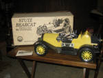 Stutz Bearcat Beam Decanter, Regal China late 1970s, comes with original box and owner's manual, still has the original seal, $220.  New old stock.  