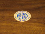 Messerschmidt's Dairy coffee cream bottle seal, $2.  