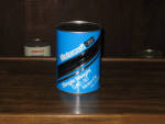 Ford Motorcraft Single Weight SAE-30 Motor Oil composite quart can, $54.  