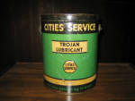 Cities Service Trojan Lubricant, 10 lbs., FULL, $135.