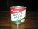 Wolf's Head Lube with key opener, 1 pound, FULL, $37.