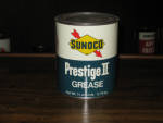 Sunoco Prestige II 1.75 lb Grease, early 1960s, FULL, $41.  