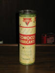 CONOCO Lubricants 1 lb grease tube, full, 1930s-1940s, $66.  
