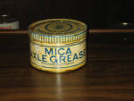 Standard Oil Company Mica Axle Grease for buggies and wagons, 1 lb FULL, very, very scarce early Standard Oil can c. 1890-1900, $182.  