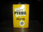 Pyroil Top Engine Protection can, generally in very good condition, $139.