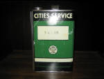 Cities Service S.A.E. 140 motor oil can, c.1930.  [SOLD]