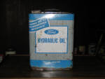 Ford Hydraulic Oil 2 gallon can, $74.  