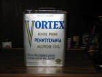 Vortex Motor Oil 2 gallon can.  [SOLD]