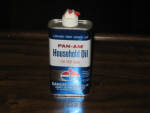 American Pan-Am Household Oil, shiny blue, 4 oz., FULL, $43.
