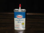 Esso Handy Oil, lighter blue, 4 oz, FULL, $48.