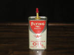 Flying A Household Oil, 1000 uses, 4 oz, one half FULL, $44.