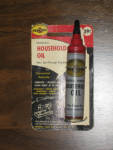 Pennzoil Household Oil on cardboard sleeve, FULL, $16.