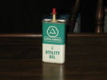 Cities Service Utility Oil, 1/2 full, vintage, $46. 