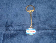 SOHIO key chain, metal, $29.  