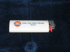 Gulf Ask the Pro From Gulf plastic lighter, $16.  