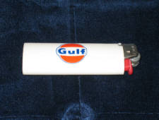 Gulf Plastic Lighter. [SOLD] 