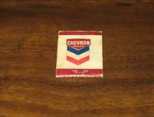 Chevron Dealer matchbook, some wear. [SOLD]  