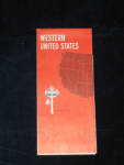 American Oil Company Western United States Map, $9.  