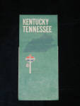 American Oil Company Kentucky Tennessee Map, $9.  