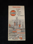 Clark Petroleum Indiana Map.  [SOLD]  