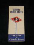 D-X Central States Road Map, $10.  