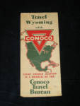 Conoco Wyoming Map, scarce early 1940s, $50.  