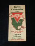 Conoco Colorado Map, scarce, early 1940s, $50.  
