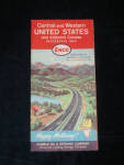 ENCO Central and Western United States Map, $15.  