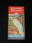 ENCO Wisconsin Minnesota Map, $15.  