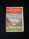 ESSO Alberta and British Columbia Road Map, $14.  
