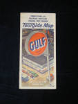 Gulf Pennsylvania and Delaware, Maryland, Virginia, West Virginia Tourguide Map, $22.  