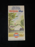Gulf Pennsylvania and Delaware, Maryland, Virginia, West Virginia Tourguide Map2, $8.  