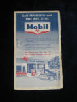 Mobil San Francisco Map, some frayed edges, $9.  