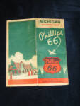Phillips 66 Michigan Highway Map 1935, $39.  