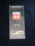 Phillips 66 Wisconsin Map, $10.  