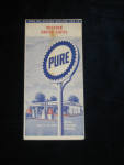 Pure Oil Company Western United States Map, $14.  