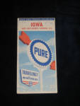 Pure Oil Company Iowa Map, $14.  