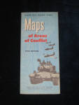 Pure Oil Company Maps of Areas of Conflict, $25.  