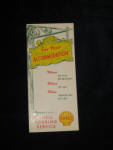 Shell Touring Service brochure, $4.  