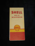 Shell Wisconsin Map, 1940s, $25.  