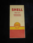 Shell Kentucky Tennessee Map, 1940s, $25.  