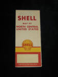 Shell North Central United States Map, 1940s, $25.  