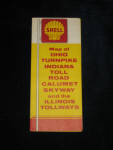 Shell Ohio Turnpike, Indiana Toll Road, Calumet Skyway and the Illinois Tollways Map, $14.  